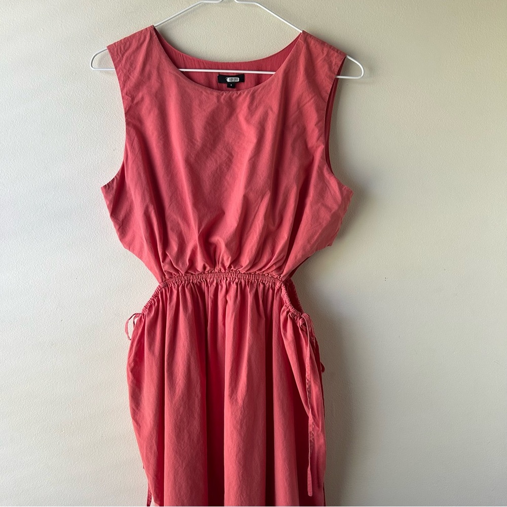 Rails Yvette Spiced Coral Cutout Dress Small - Picture 6 of 14